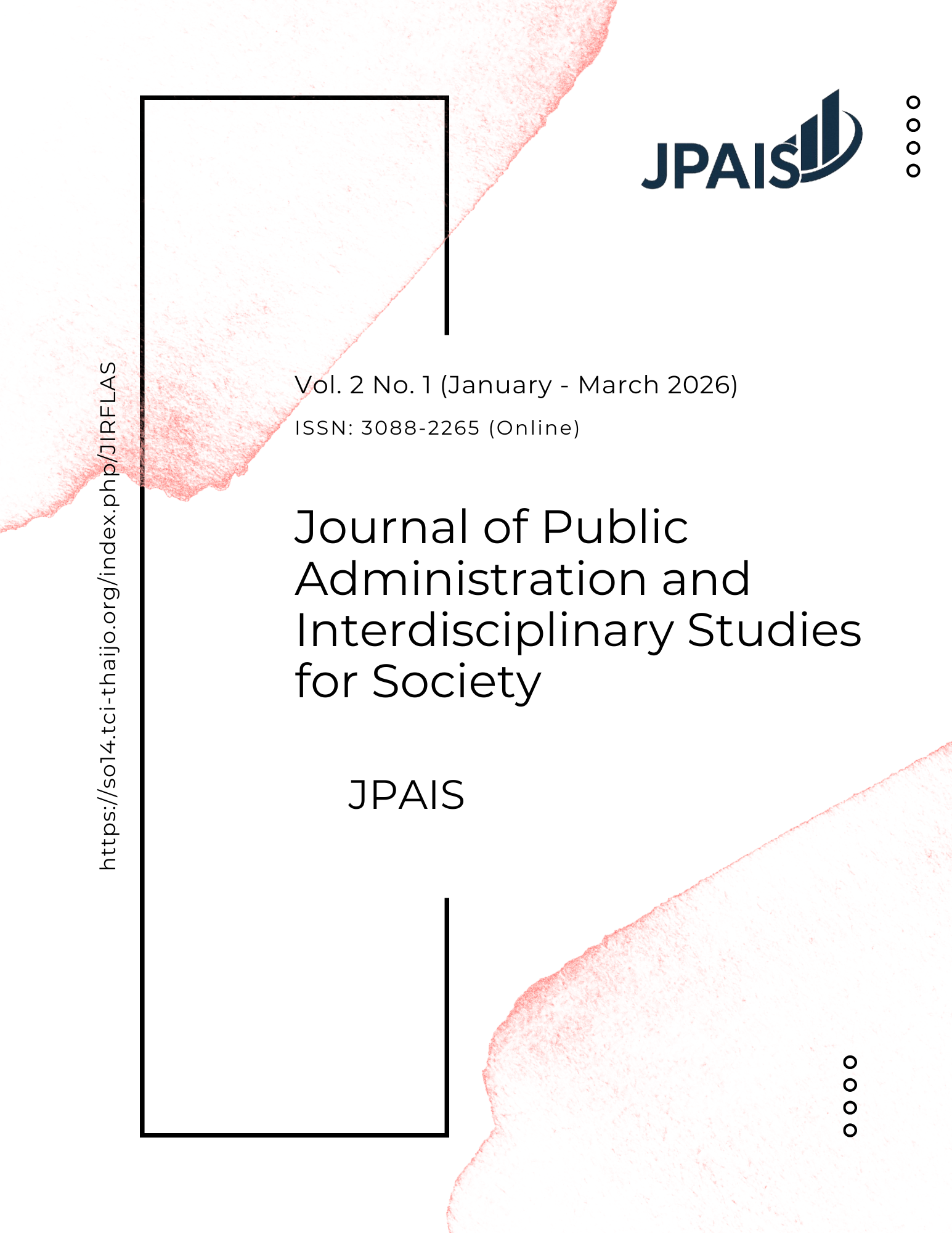 					ดู ปีที่ 2 ฉบับที่ 1 (2026): ปีที่ 2 ฉบับที่ 1 (มกราคม-มีนาคม 2569)
				