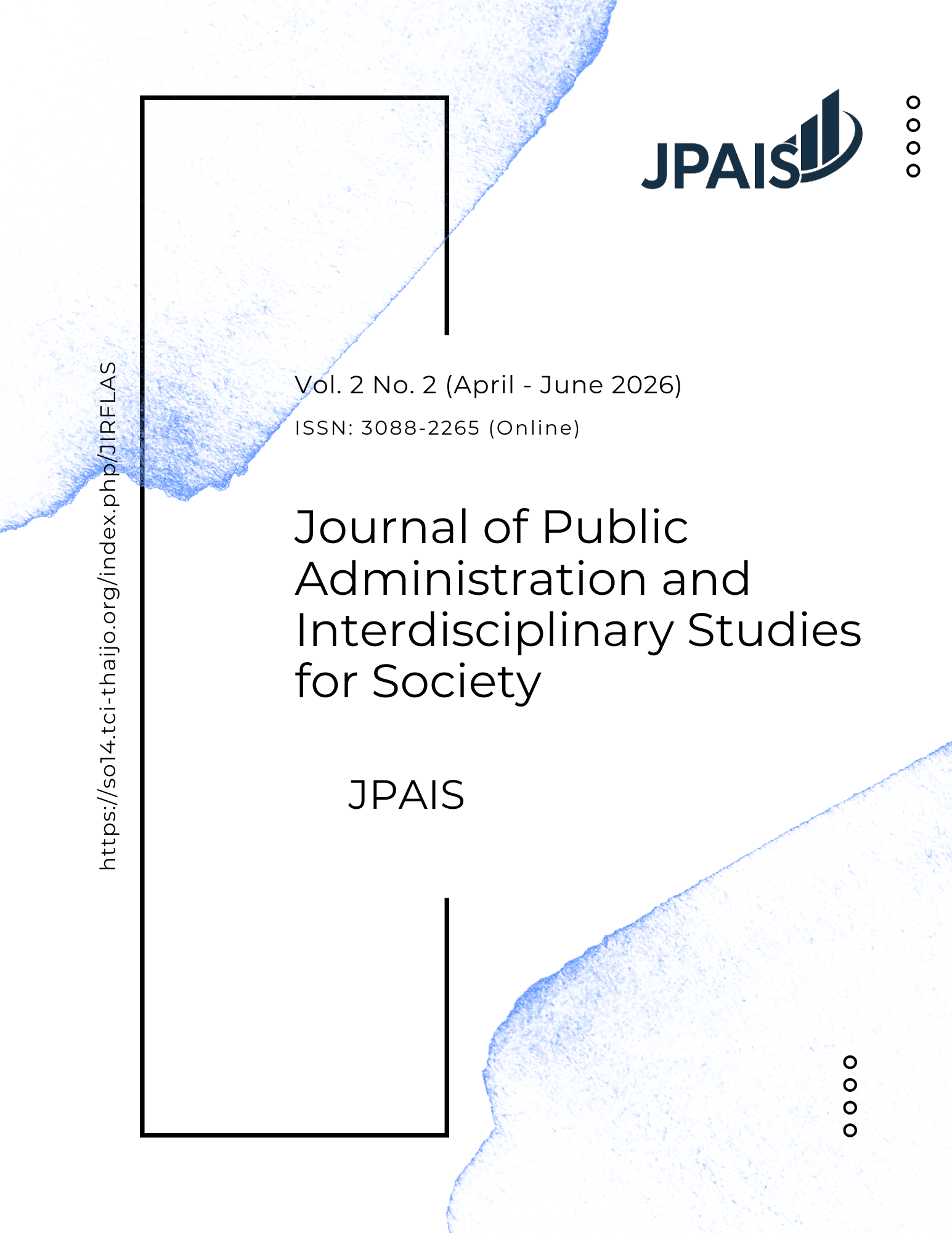 					ดู ปีที่ 2 ฉบับที่ 2 (2026): ปีที่ 2 ฉบับที่ 2 (เมษายน-มิถุนายน 2569)
				